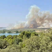 El incendio de Ruidera ya está controlado El incendio de Ruidera ya está controlado