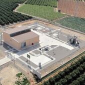 Subestación de Benifaió similar a la que se construirá en Montserrat
