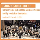 Actuación Rondalla Cordes i veus de Finestrat Actuación Rondalla Cordes i veus de Finestrat