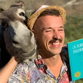 Ismael Fernández, autor del libro La burrita Baldomera Ismael Fernández, autor del libro La burrita Baldomera