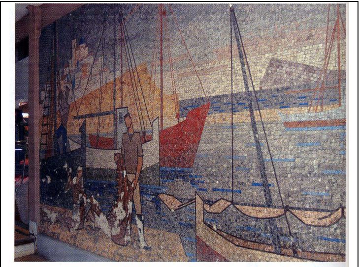 Benidorm pedirá una subvención a Diputación para restaurar el mosaico de Castelló Benidorm pedirá una subvención a Diputación para restaurar el mosaico de Castelló