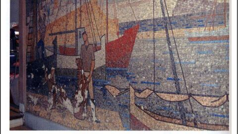 Mosaico de Gast&oacute;n Castell&oacute;