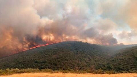 Incendio en Malagón