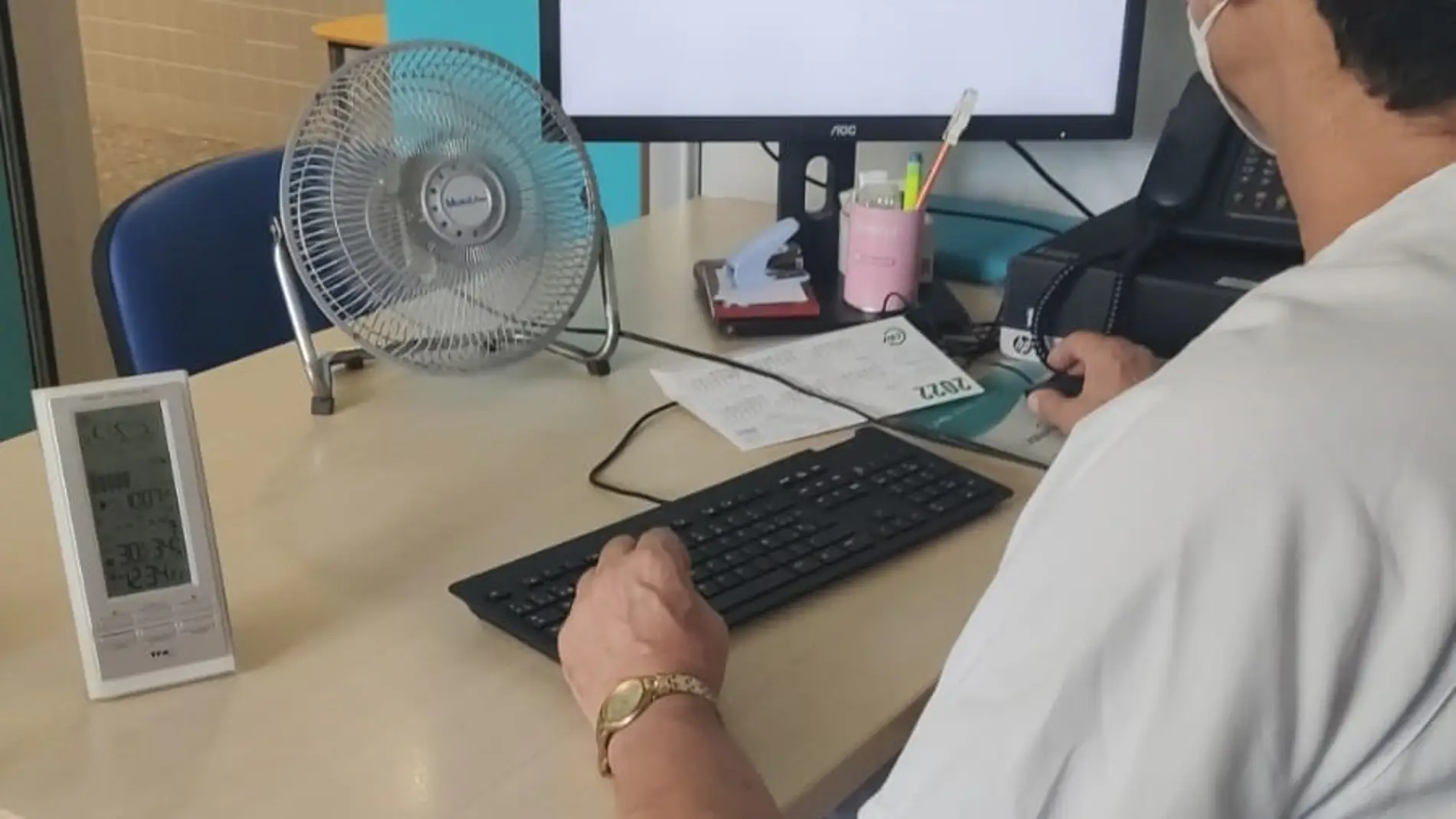  CSIF critica que la zona de Urgencias del centro de salud de Betxí lleva sin aire acondicionado desde junio