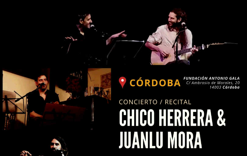 Chico Herrera y Juanlu Mora en la Fundación Antonio Gala Chico Herrera y Juanlu Mora en la Fundación Antonio Gala