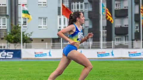 Yara López,atleta segoviana Yara López,atleta