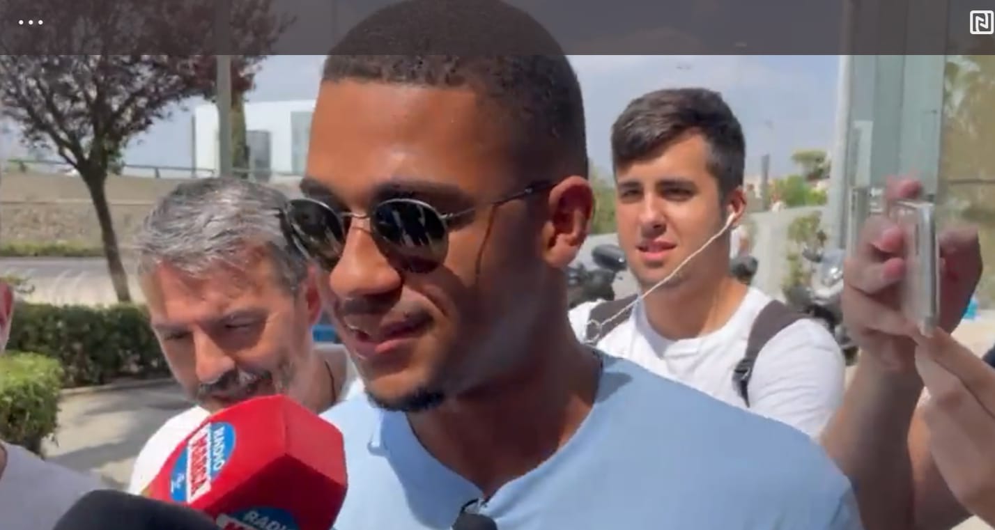 Samuel Lino: "Estoy muy contento y preparado para jugar ya" Samuel Lino: "Estoy muy contento y preparado para jugar ya"