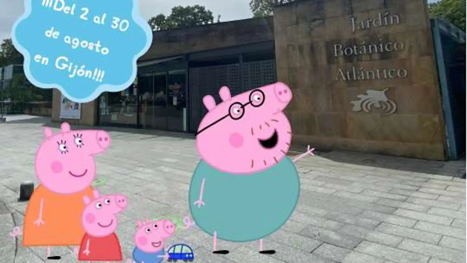 Peppa Pig y su familia en agosto al Botánico | Onda Cero