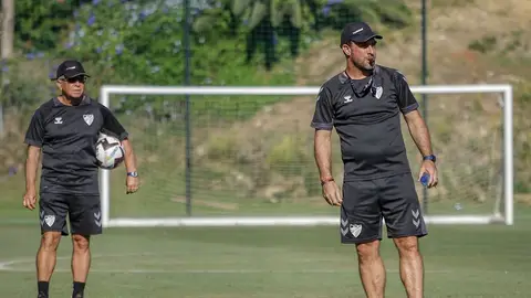 Pablo Guede, entrenador del Málaga CF Pablo Guede, entrenador del Málaga CF