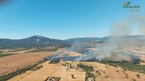 Uno de los incendios de Retuerta del Bullaque