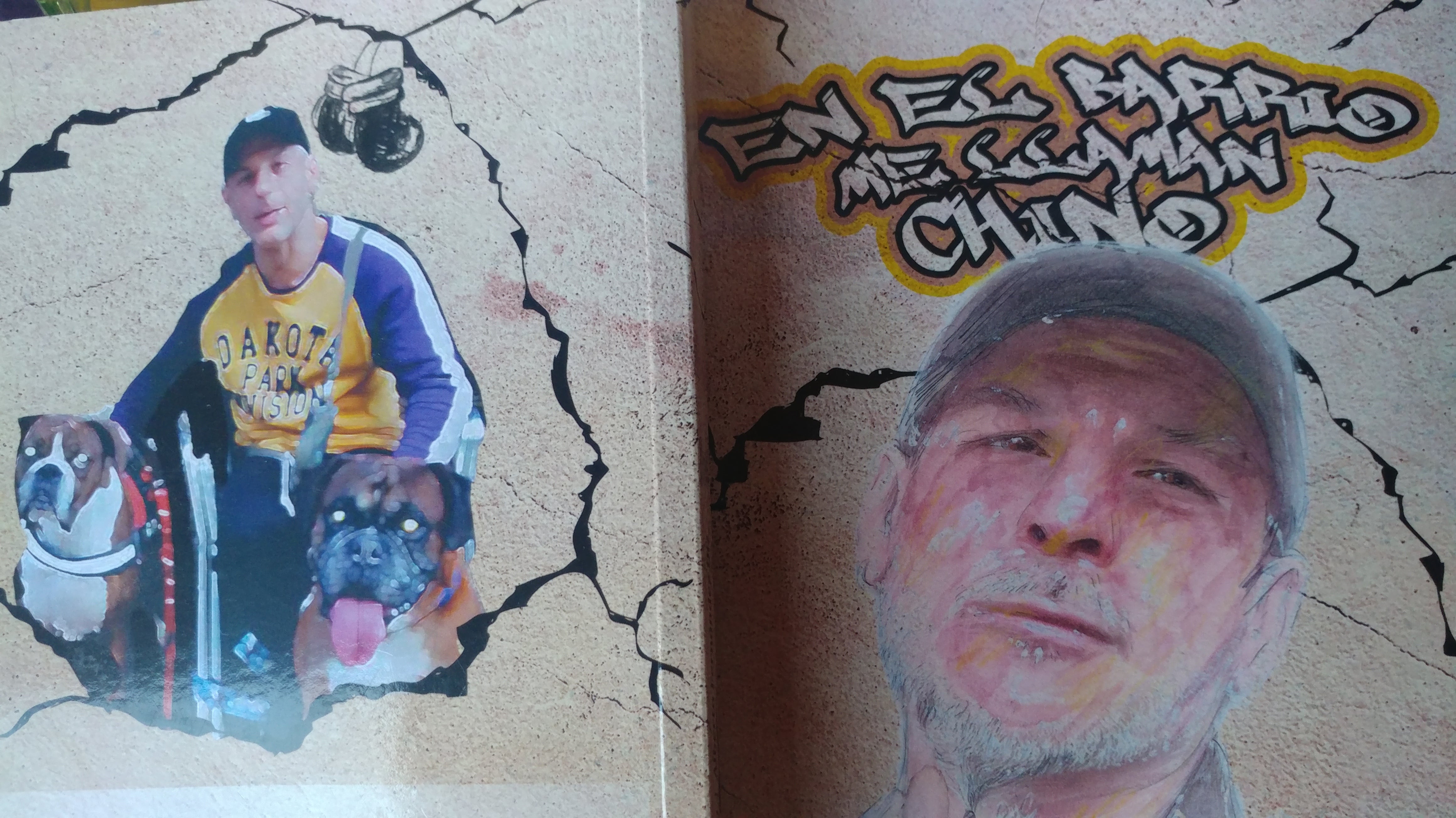 Alberto Fernández Diz acaba de publicar o libro de vivencias persoais "En el barrio me llaman chino" Alberto Fernández Diz acaba de publicar o libro de vivencias persoais "En el barrio me llaman chino"