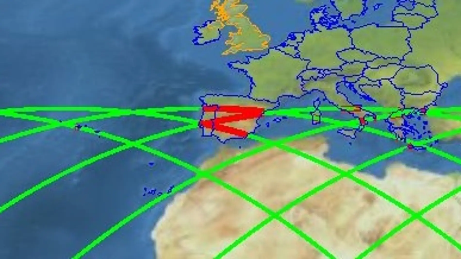 Alertan por el posible impacto de un cohete chino en el sur de Europa este fin de semana