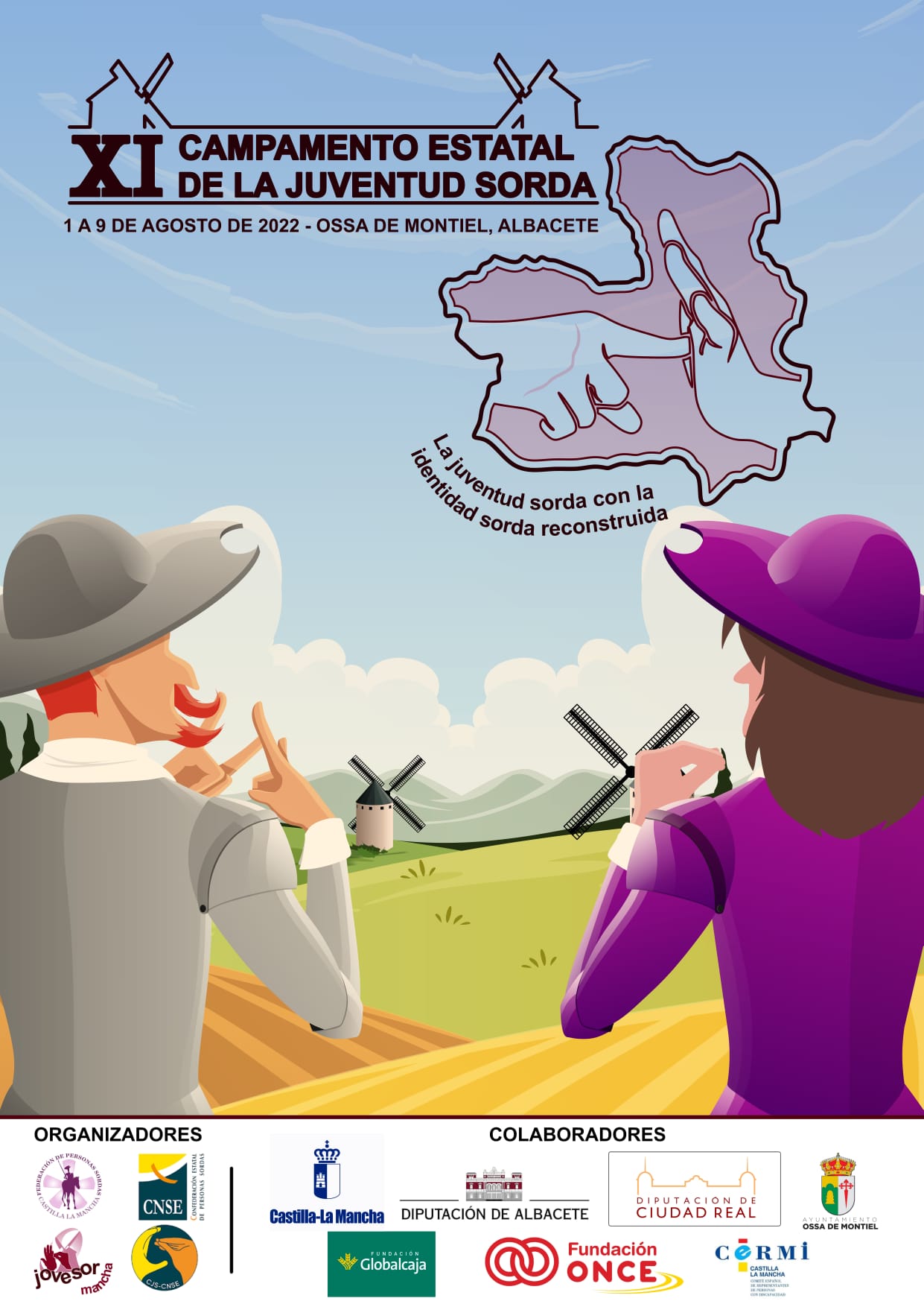 Ossa de Montiel acoge el XI Campamento Estatal de la Juventud Sorda Ossa de Montiel acoge el XI Campamento Estatal de la Juventud Sorda
