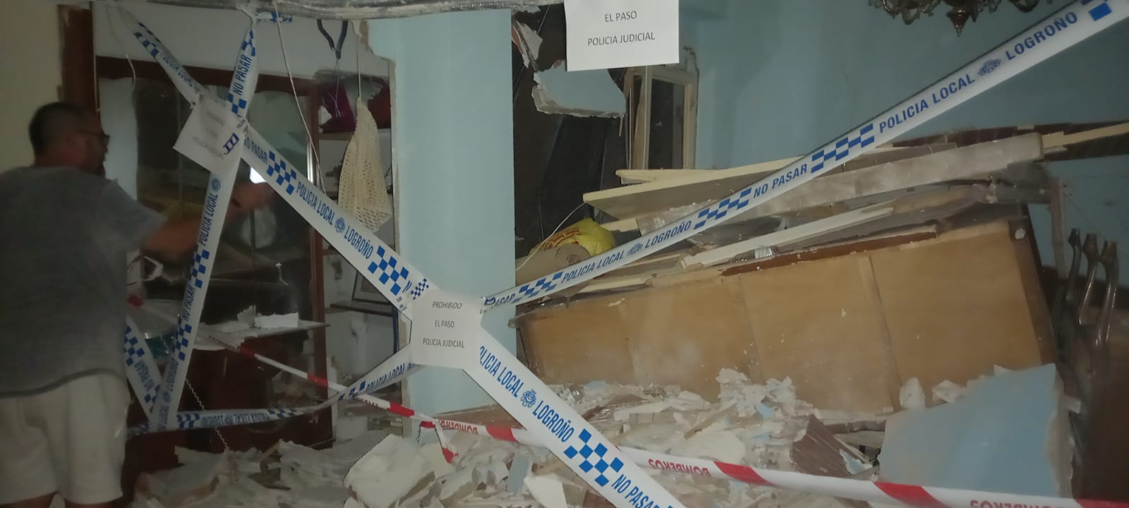 Fallece un hombre de 40 años tras una explosión en Logroño Fallece un hombre de 40 años tras una explosión en Logroño
