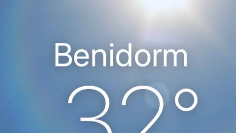 El Tiempo en Benidorm