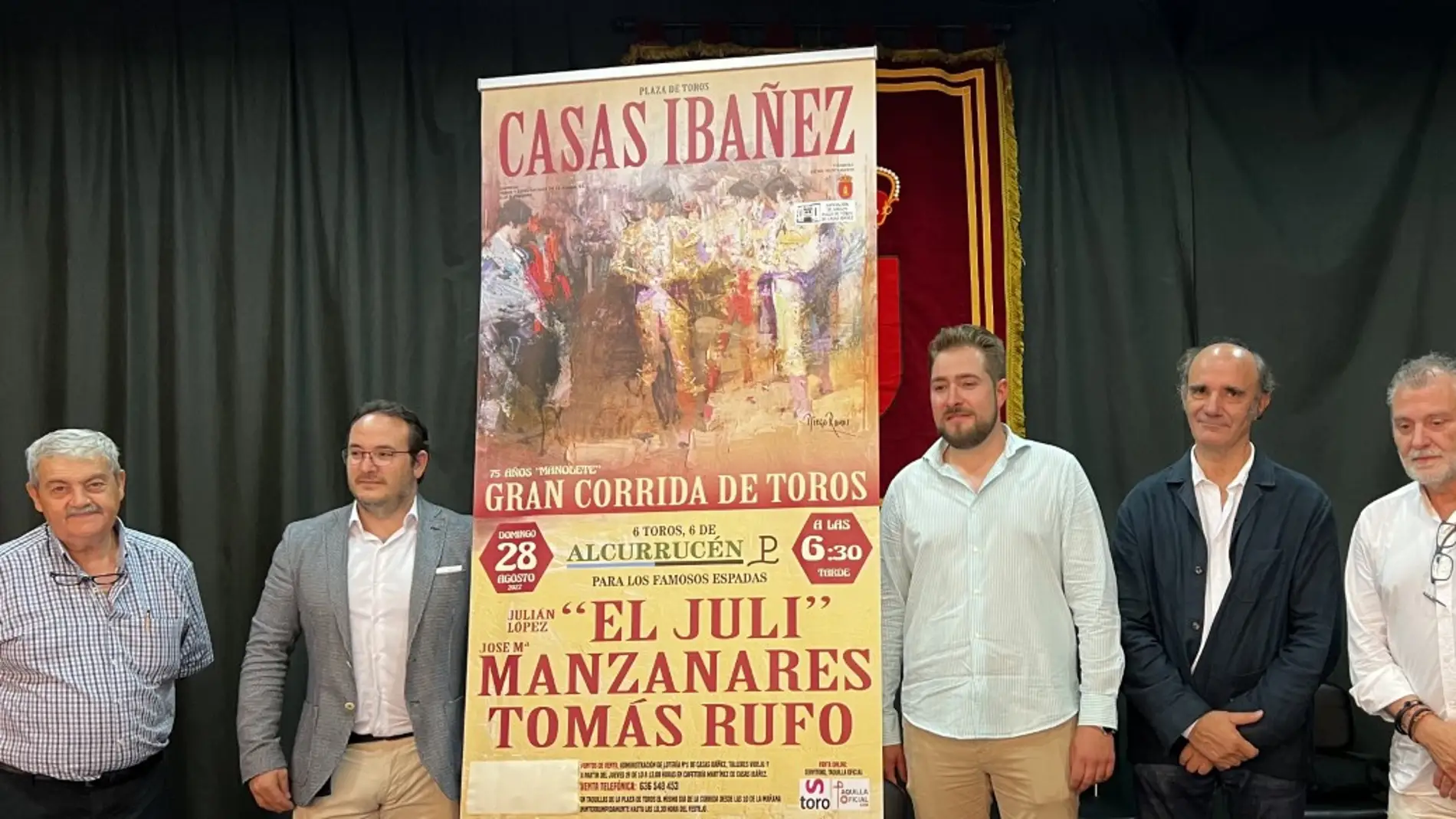 Casas Ibáñez presenta uno de los carteles de su temporada taurina