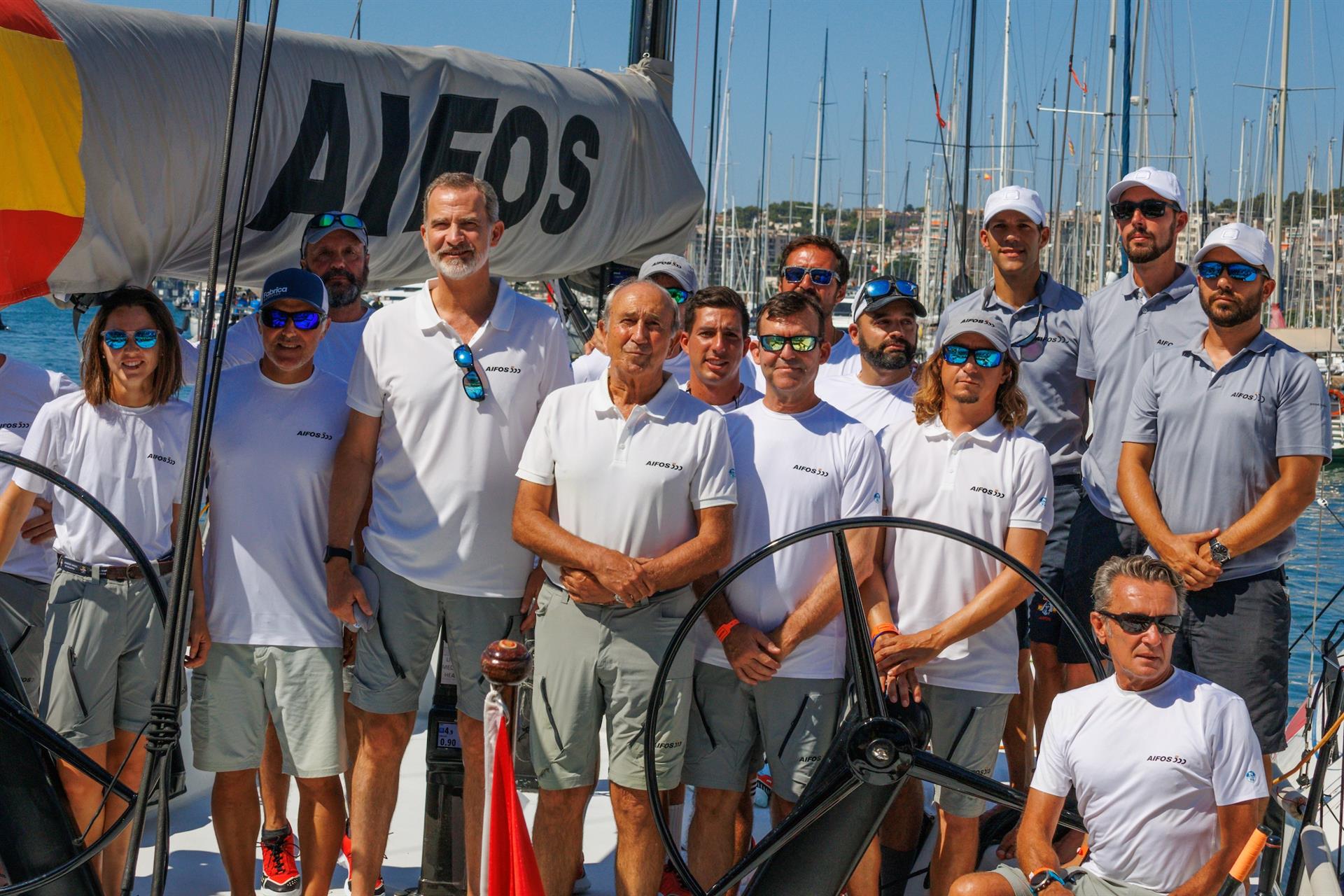 Felipe VI participa en la primera jornada de la Copa del Rey de Vela Felipe VI participa en la primera jornada de la Copa del Rey de Vela