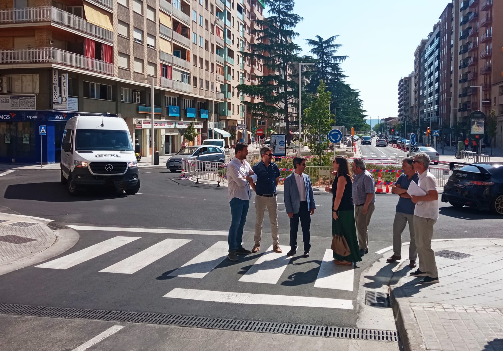 El Paseo Ramón y Cajal completa su cambio de fisonomía El Paseo Ramón y Cajal completa su cambio de fisonomía