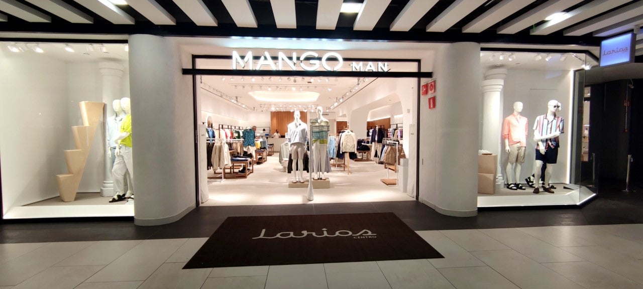 Larios Centro continúa ampliando su oferta comercial con la apertura de Mango Man Larios Centro continúa ampliando su oferta comercial con la apertura de Mango Man