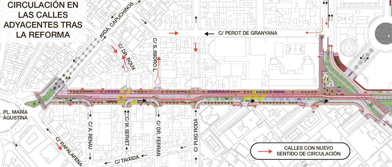 Nuevas restricciones al tráfico por las obras de Lledó Nuevas restricciones al tráfico por las obras de Lledó