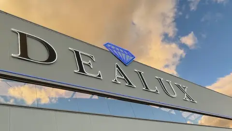 Fachada de la empresa Dealux Fachada de la empresa Dealux
