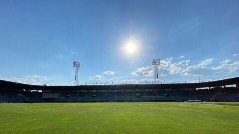 Interior del estadio Helmántico