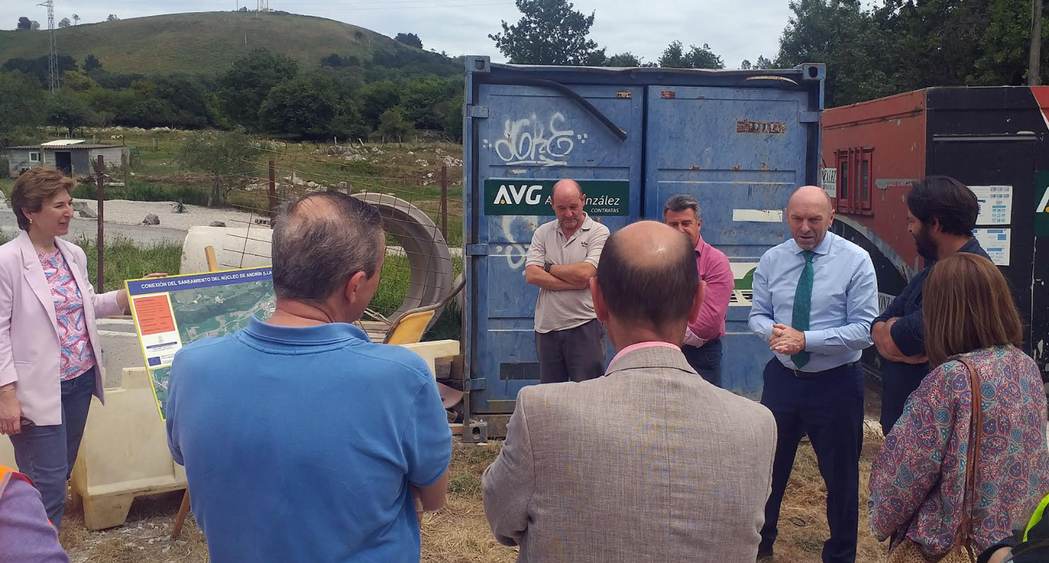 Medio Ambiente inicia las obras de conexión del saneamiento de Andrín, en Llanes, con un presupuesto de 908.000 euros Medio Ambiente inicia las obras de conexión del saneamiento de Andrín, en Llanes, con un presupuesto de 908.000 euros