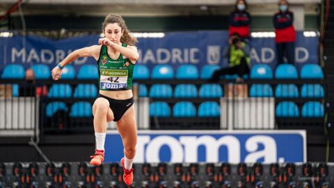 La atleta benicense, Claudia Conte. La atleta benicense, Claudia Conte.