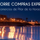 Los días 6 y 7 de agosto los comercios de Pilar de la Horadada vuelven a la costa con Torre Compras Express   