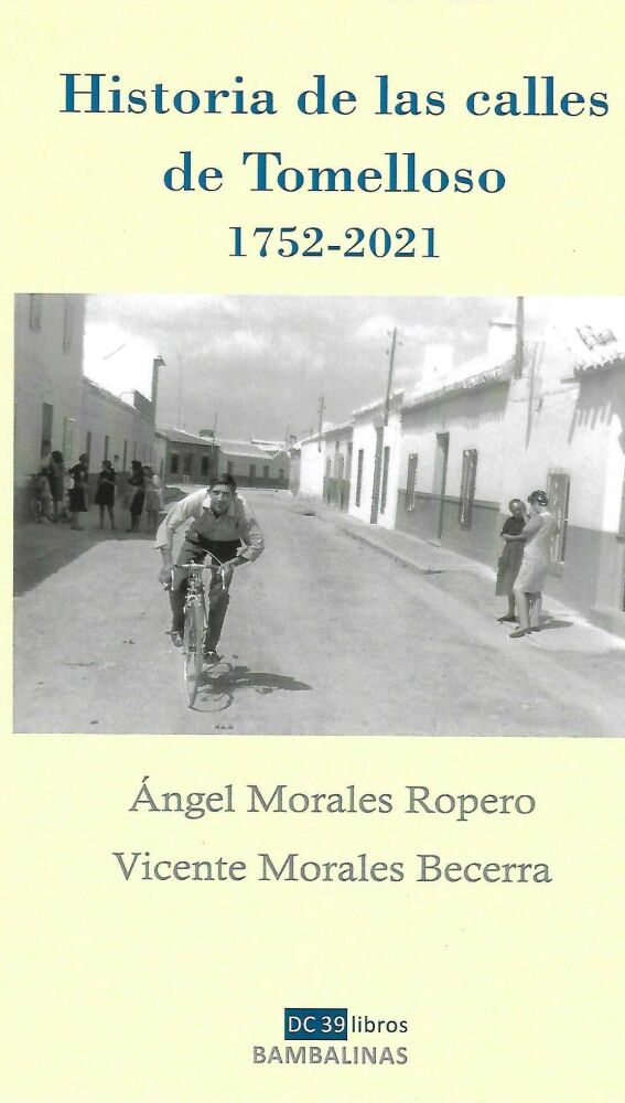 Portada de "Historias de las calles de Tomelloso 1752-2021"