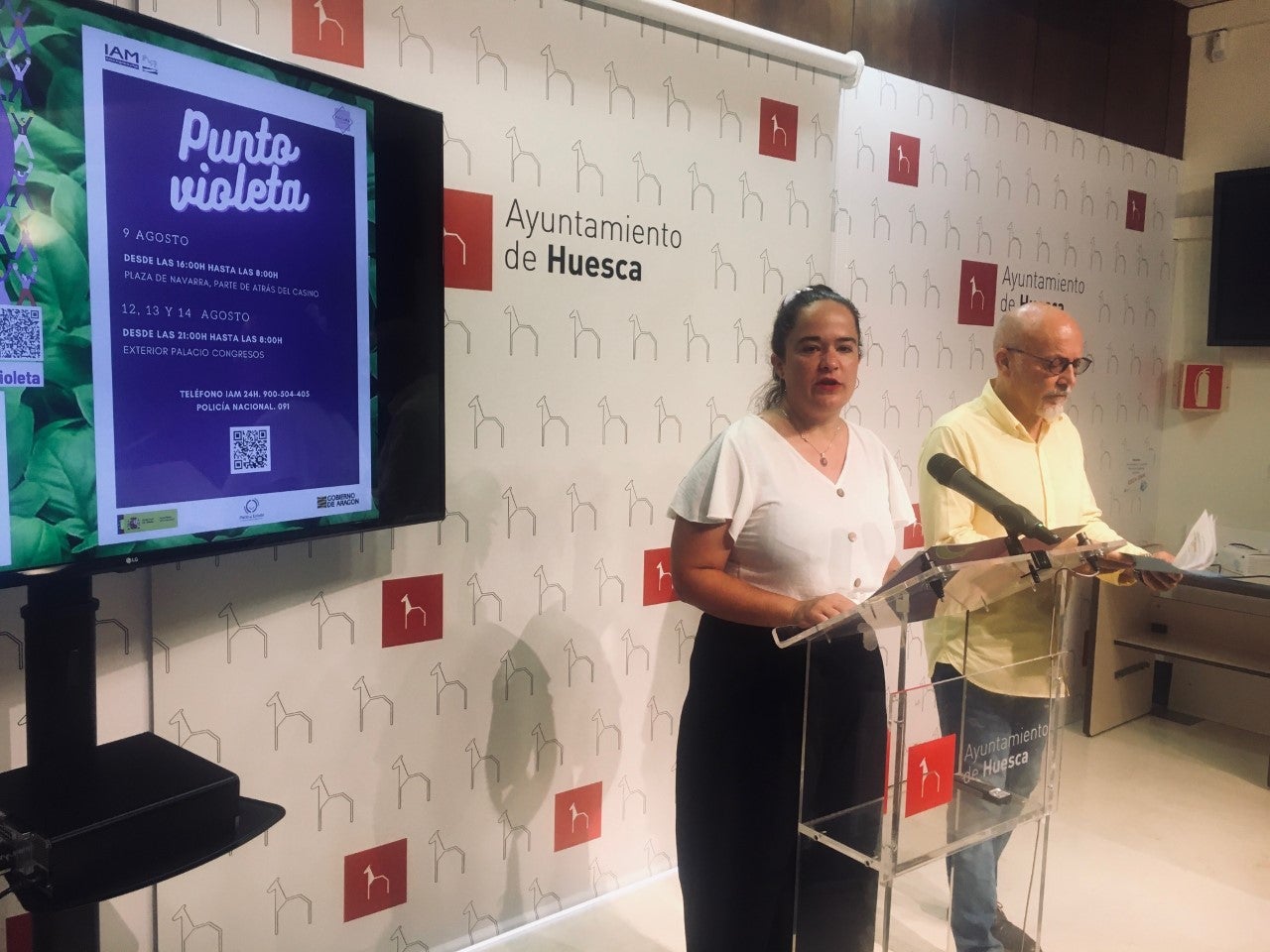 Huesca refuerza los puntos de atención violeta para San Lorenzo Huesca refuerza los puntos de atención violeta para San Lorenzo