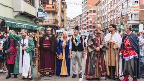 Imagen de archivo de la celebración del Desfile del Sella Imagen de archivo de la celebración del Desfile del Sella