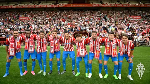 Presentación de los últimos fichajes del Sporting de Gijón