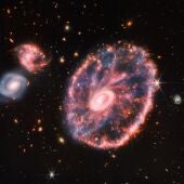Nueva imagen del James Webb: la mejor vista de la galaxia Rueda de Carro 