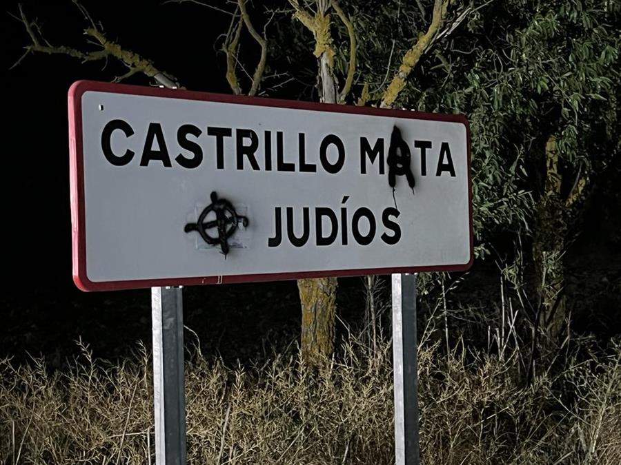 Nuevo ataque antisemita en Castrillo Mota de Judíos, Burgos Nuevo ataque antisemita en Castrillo Mota de Judíos, Burgos