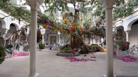 Composici&oacute;n de In&eacute;s Urquijo y Nuria Mora. Flora 2021