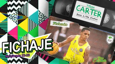 Tyson Carter, jugador de Unicaja Tyson Carter, jugador de Unicaja