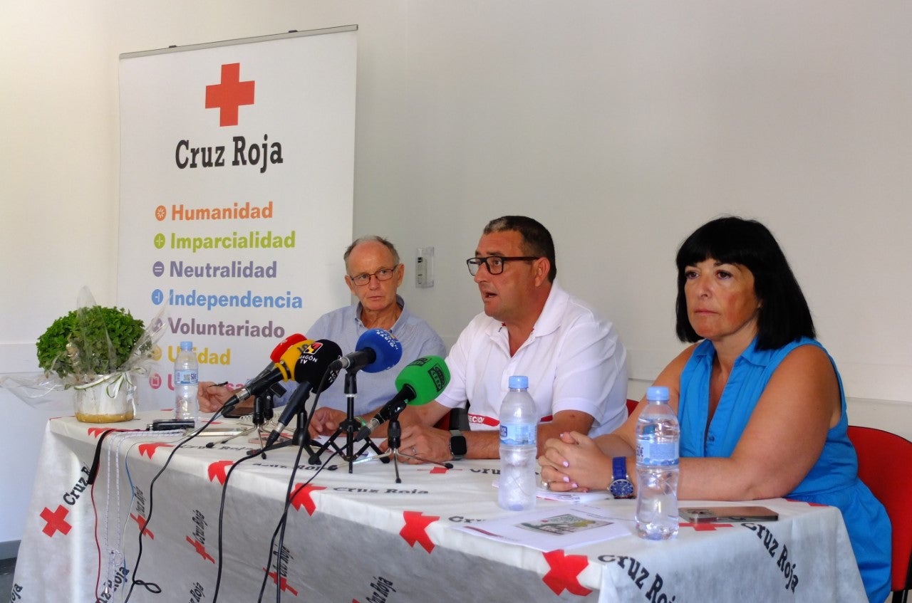 Un hospital de campaña y una ambulancia para reforzar el dispositivo de Cruz Roja Un hospital de campaña y una ambulancia para reforzar el dispositivo de Cruz Roja