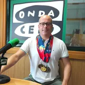 Isaac Mao con sus medallas del Mundial 2022 Isaac Mao con sus medallas del Mundial 2022