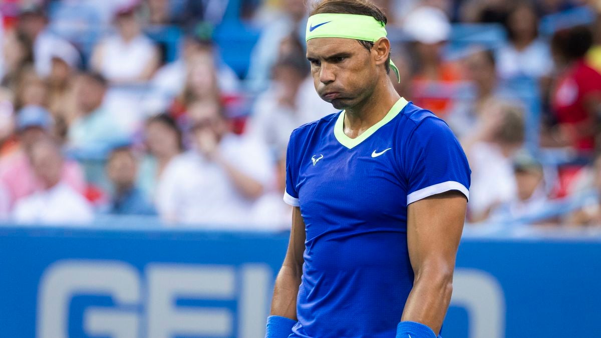 Rafa Nadal renuncia al Masters 1000 de Canadá por una lesión abdominal Rafa Nadal renuncia al Masters 1000 de Canadá por una lesión abdominal