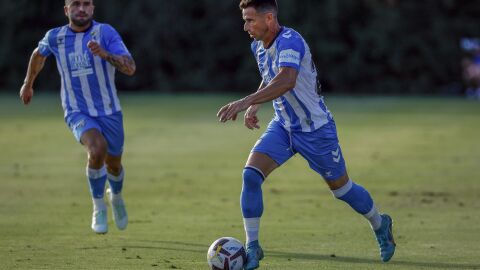 Rub&eacute;n Castro, jugador del M&aacute;laga CF