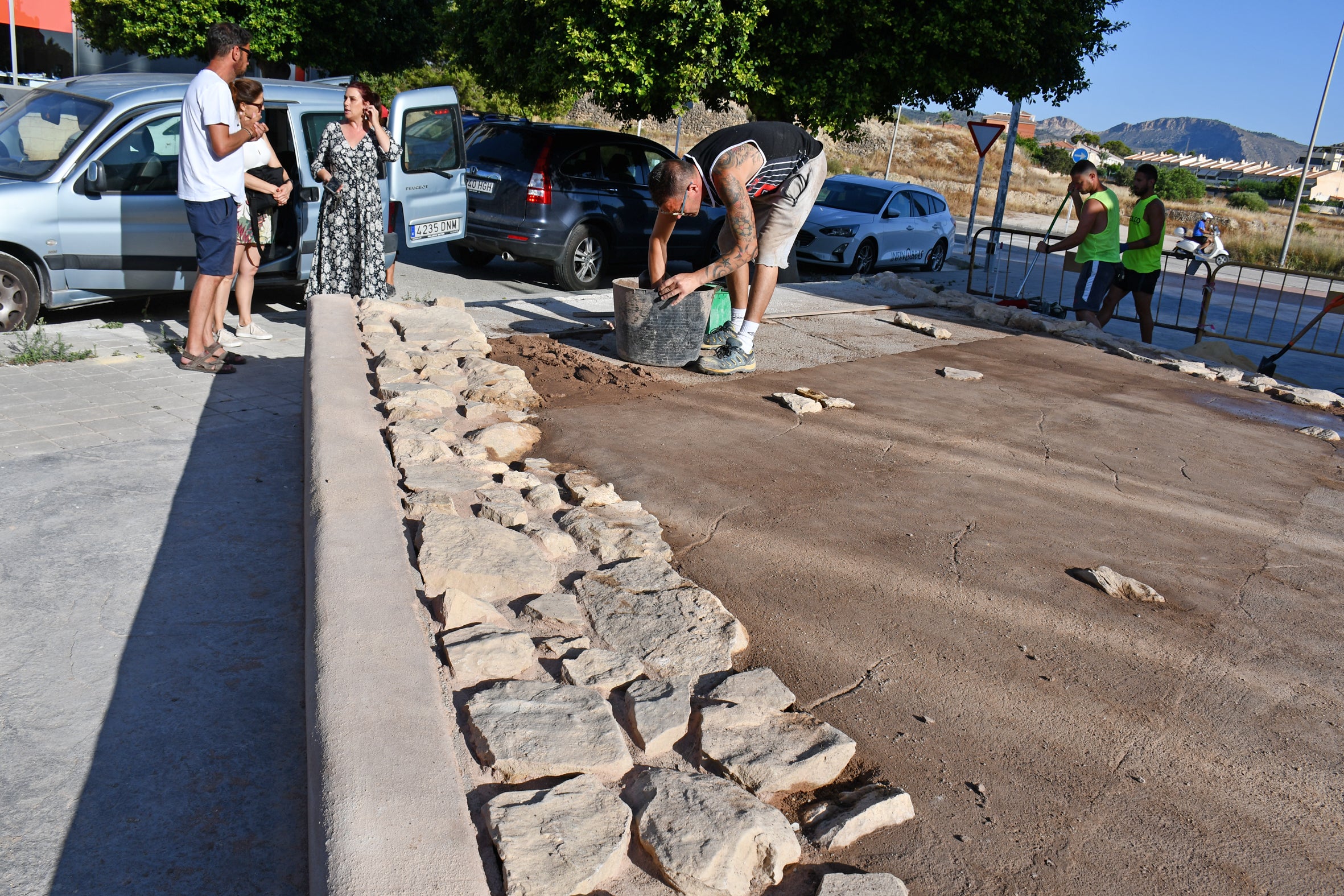 La Vila Joiosa recupera un tramo de la calzada íbera que unía Allón con su santuario La Vila Joiosa recupera un tramo de la calzada íbera que unía Allón con su santuario