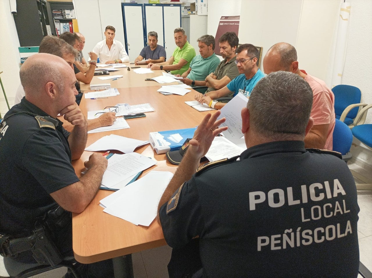 El Ayuntamiento de Peñíscola prepara el dispositivo de seguridad y servicios para sus fiestas El Ayuntamiento de Peñíscola prepara el dispositivo de seguridad y servicios para sus fiestas