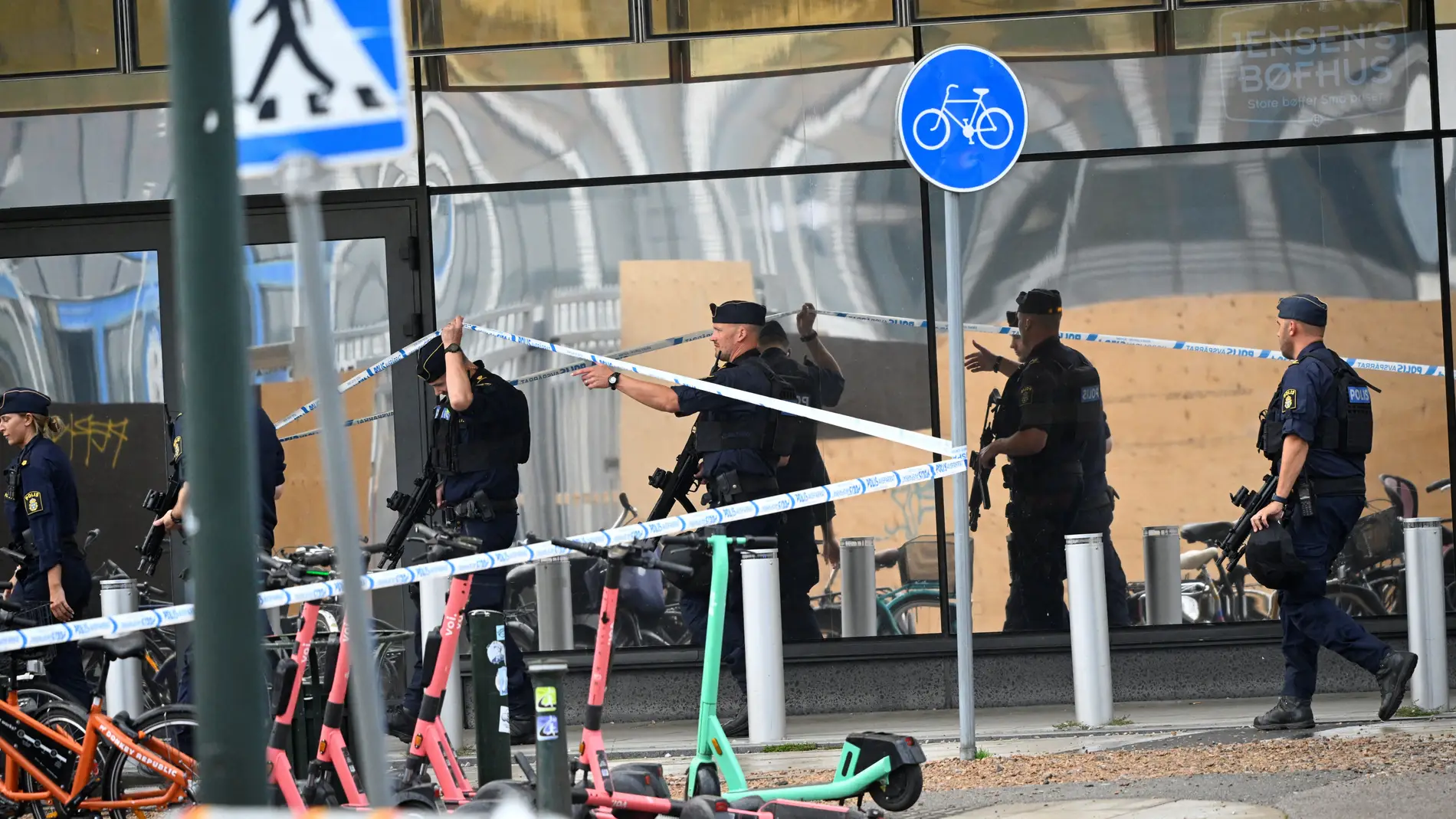 Dos heridos en Malmoe tras un tiroteo en un centro comercial