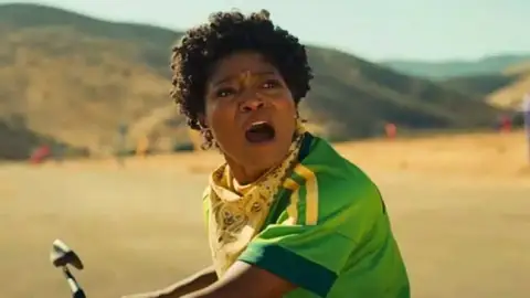 Fotograma de la película de ciencia ficción 'Nop!'. Fotograma de la película de ciencia ficción 'Nop!'.