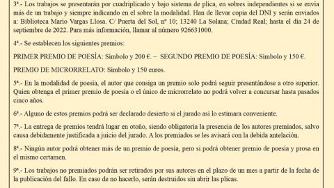 XXXII Certamen Literario Pan de Trigo