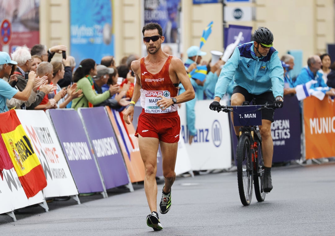 Álvaro Martín y Diego García Carrera, doblete de oro y bronce en 20 km marcha Álvaro Martín y Diego García Carrera, doblete de oro y bronce en 20 km marcha