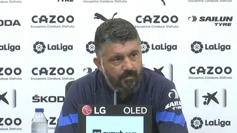 Gennaro Gattuso en rueda de prensa