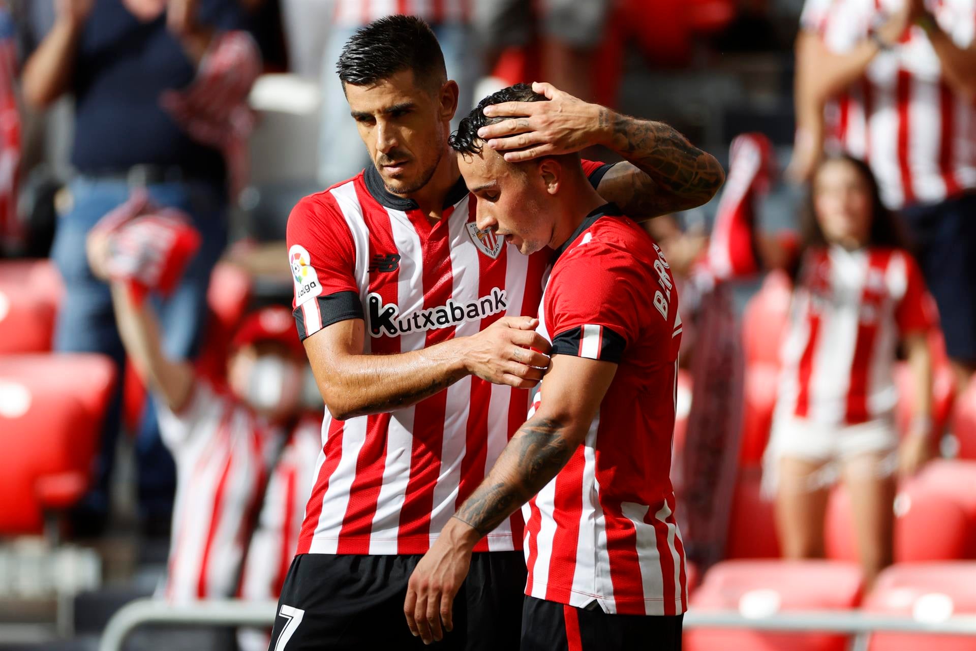 Un gol de Berenguer premia los méritos del Athletic Un gol de Berenguer premia los méritos del Athletic