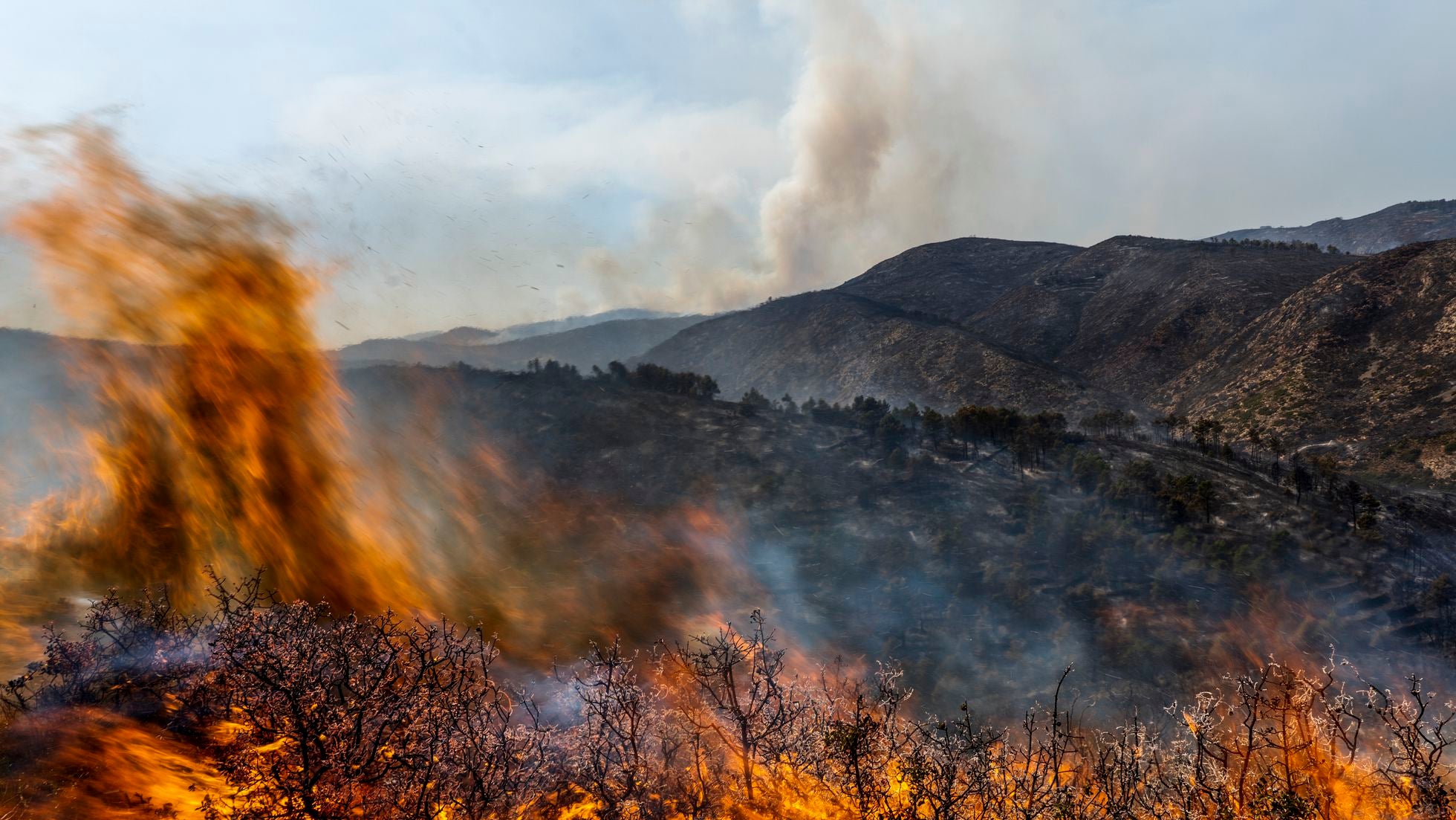 Puig asegura que el incendio de Bejís está en proceso de estabilización Puig asegura que el incendio de Bejís está en proceso de estabilización